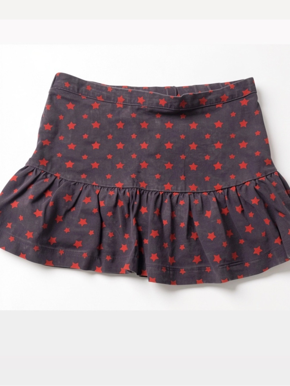 Faded Glory Navy Skort with Red Stars Size 4